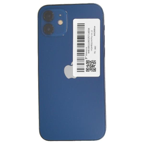 iPhone 13 1TB ブルー SIMフリー/ 初期化・ロック解除済 APPLE 【Cランク中古品】 SIMロック解除済 AU iPhone 12 64 GB Blue
