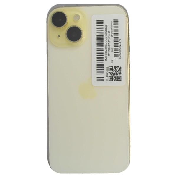 APPLE 【Bランク中古品】 SIMロック解除済 SIMフリー iPhone 15 256 GB