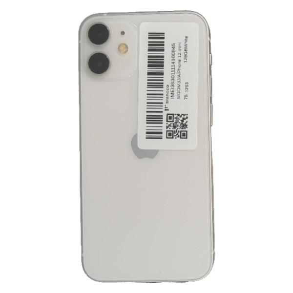 iPhone12 mini 128GB ホワイト 箱付　SIMロックあり　ドコモ APPLE 【Bランク中古品】 SIMロック解除済 DOCOMO iPhone 12 mini 128