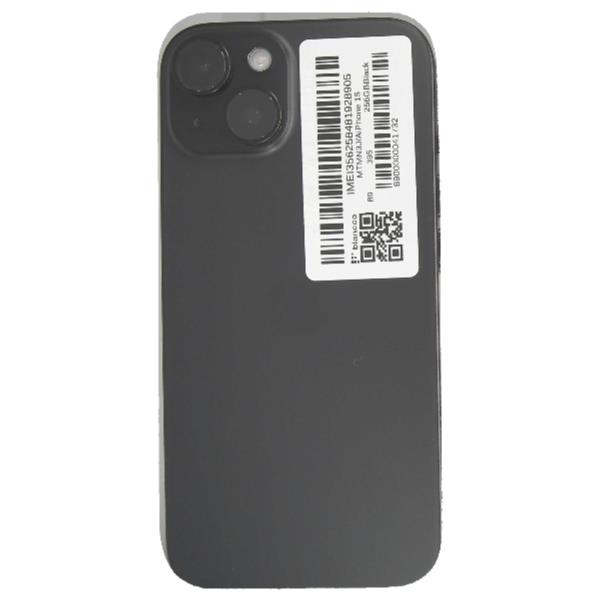 Apple iPhone 15 ブラック 本体　SIMロックなし APPLE 【Bランク中古品】 SIMロック解除済 SIMフリー iPhone 15 256 GB