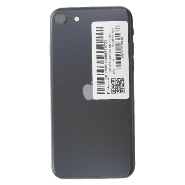 APPLE 【Cランク中古品】 SIMロック解除済 AU iPhone SE 3rd Gen 64 GB