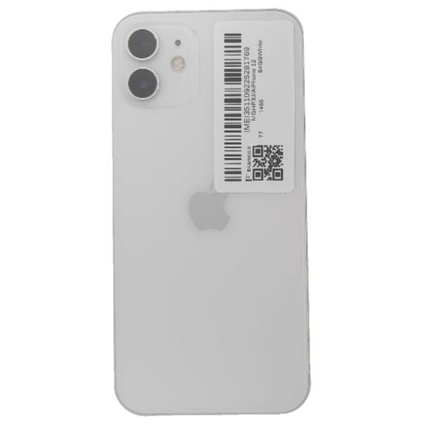 Apple iPhone 12ホワイト 64 スマホロック APPLE 【Bランク中古品】 SIMロック解除済 DOCOMO iPhone 12 64 GB