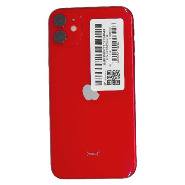 APPLE 【Bランク中古品】 AU iPhone 11 64 GB Red MWLV2J