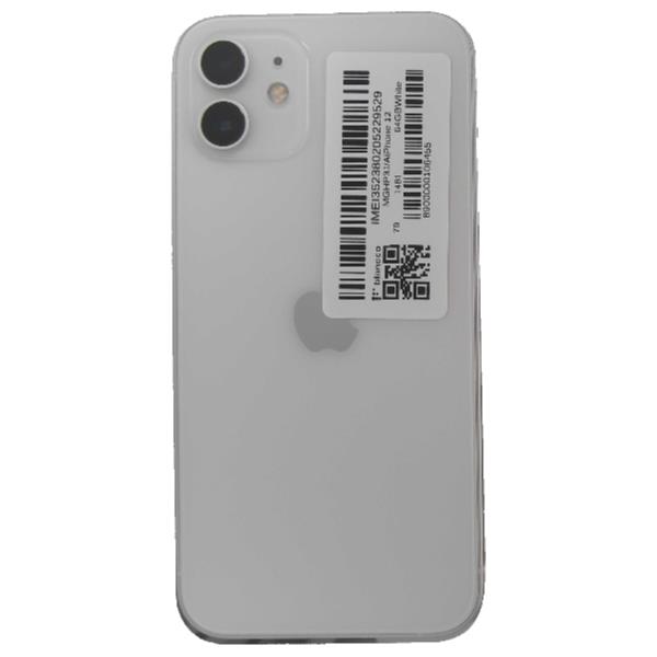 APPLE 【Bランク中古品】 SIMロック解除済 AU iPhone 12 64 GB White APPLE 【Bランク中古品】 SIMロック解除済 AU iPhone 12 64 GB White