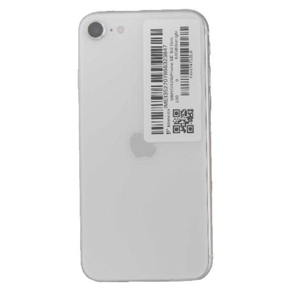 Apple iPhone 14 ホワイト 本体 SIM解除 APPLE 【Cランク中古品】 SIMロック解除済 SIMフリー iPhone SE 3rd