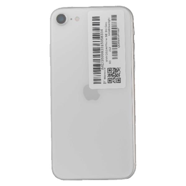 APPLE 【Cランク中古品】 SIMロック解除済 AU iPhone SE 3rd Gen 64 GB