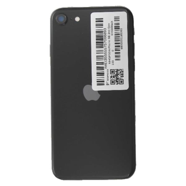 Apple iPhone SEブラック 本体　64G SIMロックなし APPLE 【Cランク中古品】 SIMロック解除済 AU iPhone SE 2nd Gen 64 GB