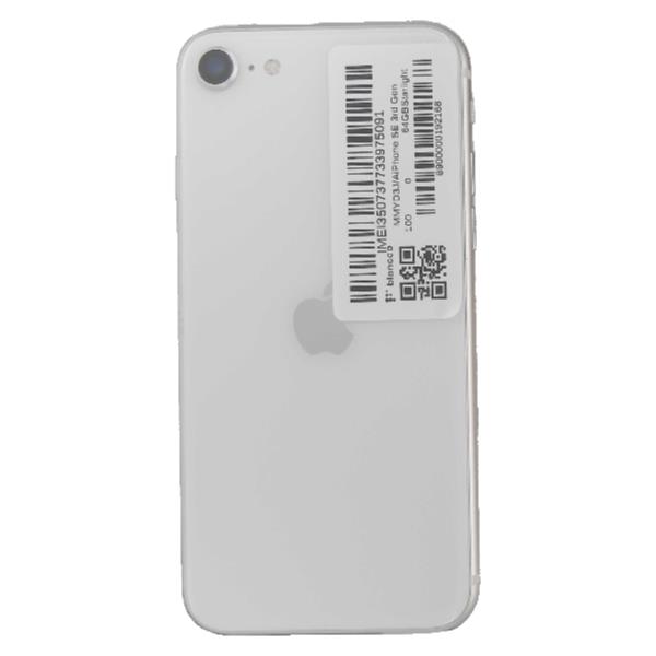APPLE 【Bランク中古品】 SIMロック解除済 AU iPhone SE 3rd Gen 64 GB