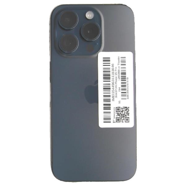 APPLE iPhone 15 Pro 128 GB Blue Titanium SIMフリー 【Cランク中古品