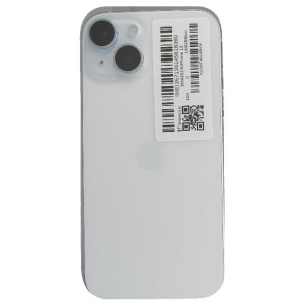 iPhone 15 128 GB Blue SIMフリー 【Bランク中古品】 | ノジマオンライン