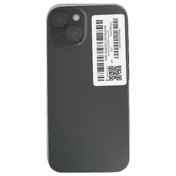 iPhone 15 128 GB ブラックSIMフリー【4531】 iPhone 15 128 GB Black SIMフリー 【Bランク中古品】 | ノジマオンライン