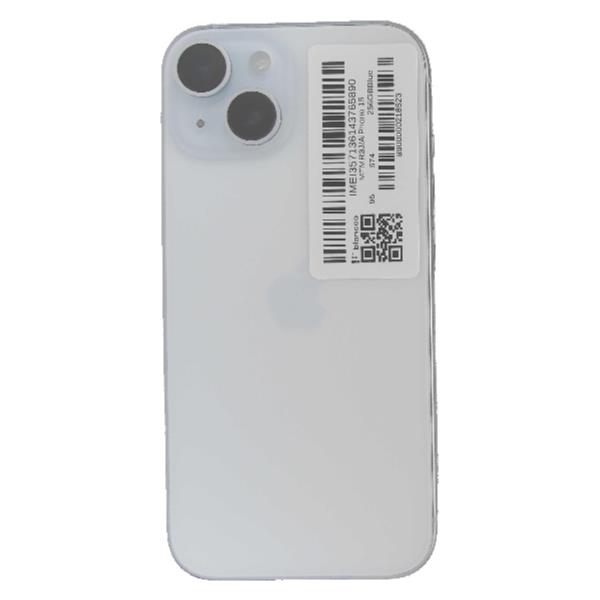 APPLE iPhone 15 256 GB Blue 楽天 【Bランク中古品】 R-MTMR3J