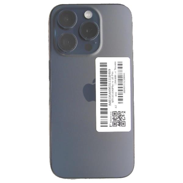 APPLE iPhone 15 Pro 128 GB Blue Titanium SIMフリー 【Cランク中古品