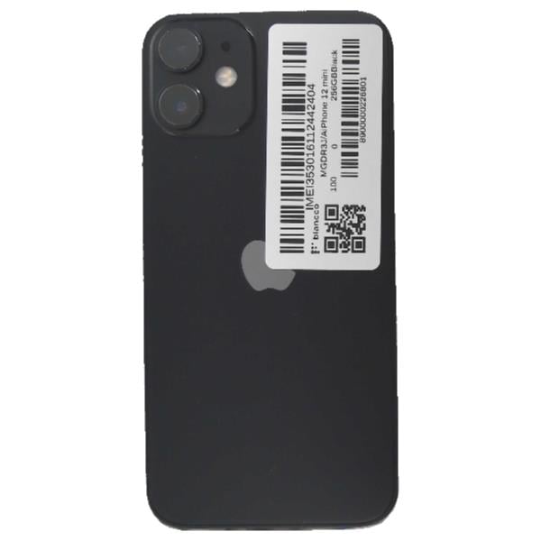 APPLE 【Bランク中古品】 DOCOMO iPhone 12 mini 256 GB Black MGDR3J