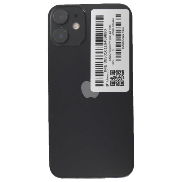 APPLE 【Cランク中古品】 DOCOMO iPhone 12 mini 256 GB Black MGDR3J