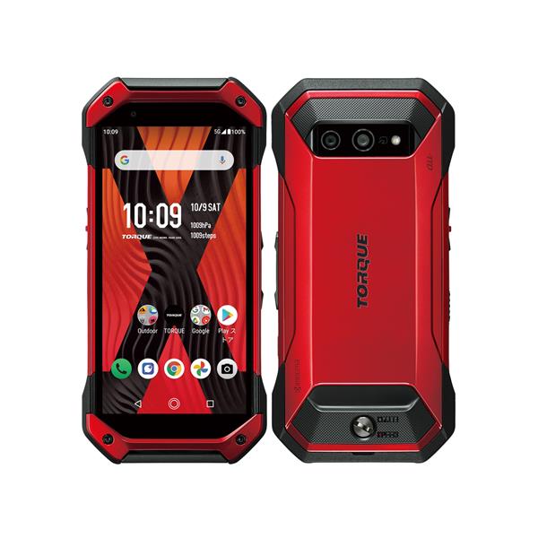 KYOCERA TORQUE(R) 5G 128 GB レッド AU 【Cランク中古品】 KYG01