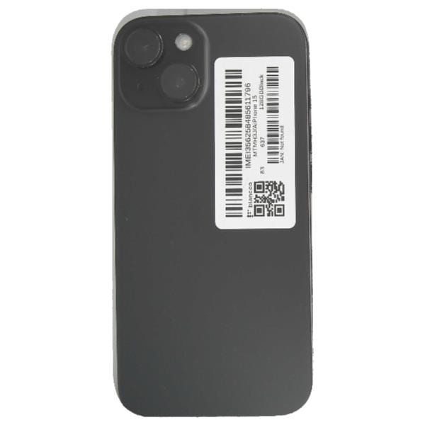 15 iPhone12 ブラック SIMフリー APPLE 【Bランク中古品】 SIMロック解除済 SIMフリー iPhone 15 128 GB
