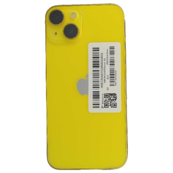 iPhone 14 本体 イエロー　256G SIMロック解除 APPLE 【Bランク中古品】 SIMロック解除済 SIMフリー iPhone 14 256 GB