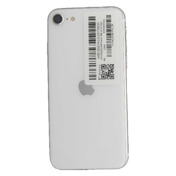 APPLE 【Bランク中古品】 AU iPhone SE 2nd Gen 64 GB White MHGQ3J