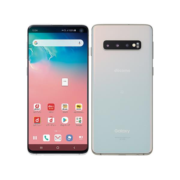 Galaxy S10 128 GB ブリズムホワイト DOCOMO 【Cランク中古品