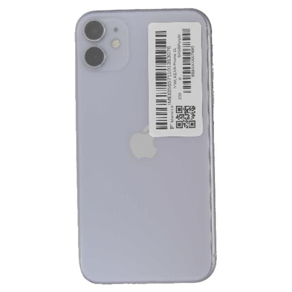 APPLE 【Bランク中古品】 SIMロック解除済 AU iPhone 11 64 GB Purple