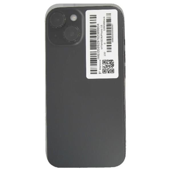 APPLE 【Bランク中古品】 SIMロック解除済 AU iPhone 15 128 GB Black