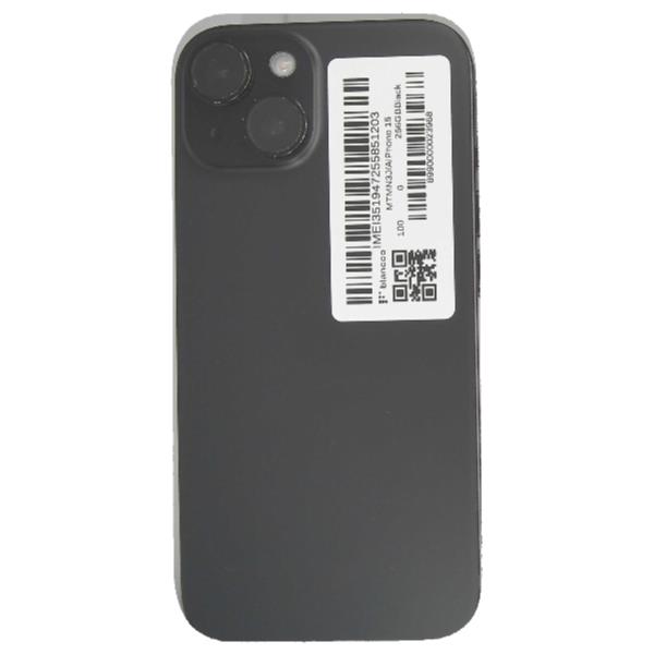 Apple iPhone 15 ブラック 本体　SIMロックなし APPLE 【Bランク中古品】 SIMロック解除済 SIMフリー iPhone 15 256 GB