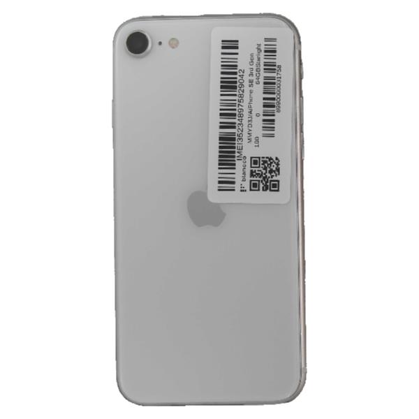 APPLE 【Bランク中古品】 SIMロック解除済 AU iPhone SE 3rd Gen 64 GB