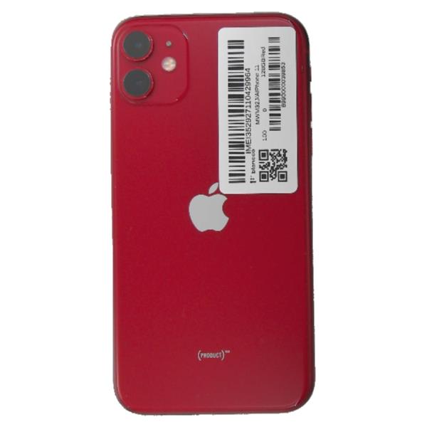 APPLE 【Bランク中古品】 AU iPhone 11 128 GB Red MWM32J