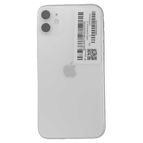 iPhone11 128GB ホワイト SIMロック解除済 中古 本体のみ APPLE 【Cランク中古品】 SIMロック解除済 DOCOMO iPhone 11 128 GB