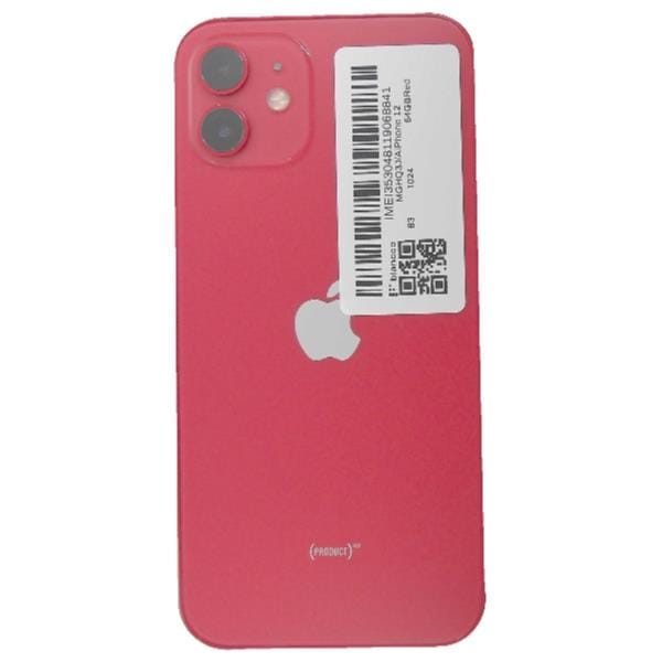 APPLE 【Bランク中古品】 SIMロック解除済 DOCOMO iPhone 12 64 GB Red