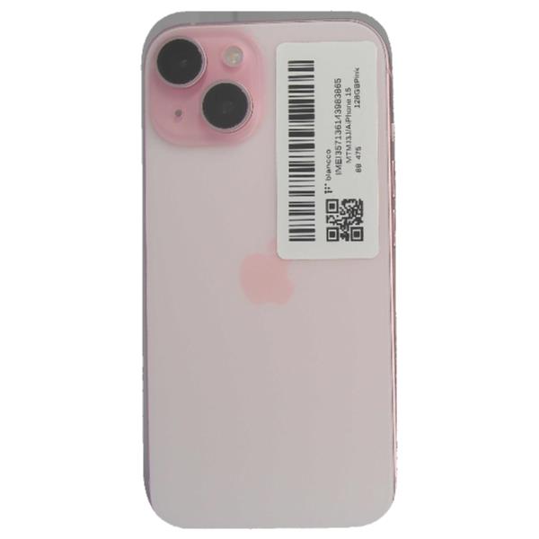 iPhone 15 Pink 128GB SIMロックなし【目立つ傷なし良品】 APPLE 【Bランク中古品】 SIMロック解除済 AU iPhone 15 128 GB Pink