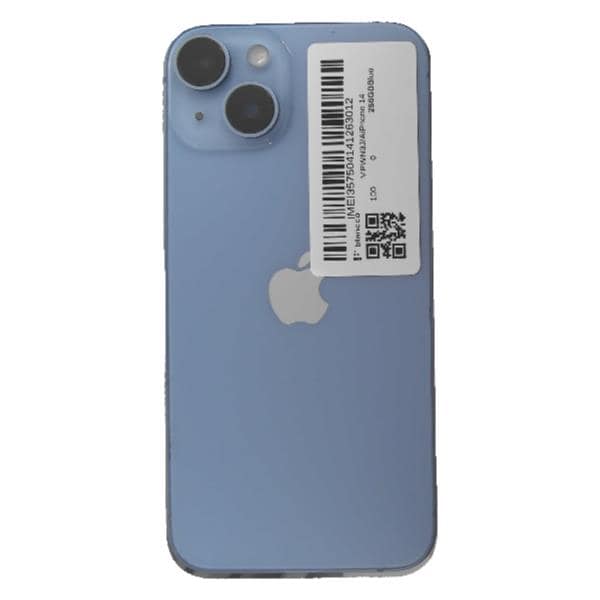 Apple iPhone 14 ブルー 本体シムロック解除 APPLE 【Cランク中古品】 SIMロック解除済 Softbank iPhone 14 256 GB