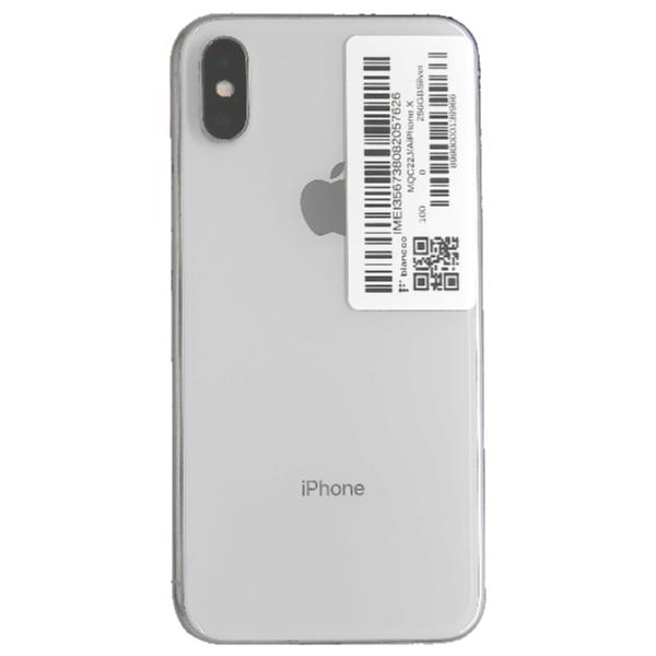 APPLE iPhone X 256 GB Silver Softbank 【Bランク中古品】 SB-MQC22J