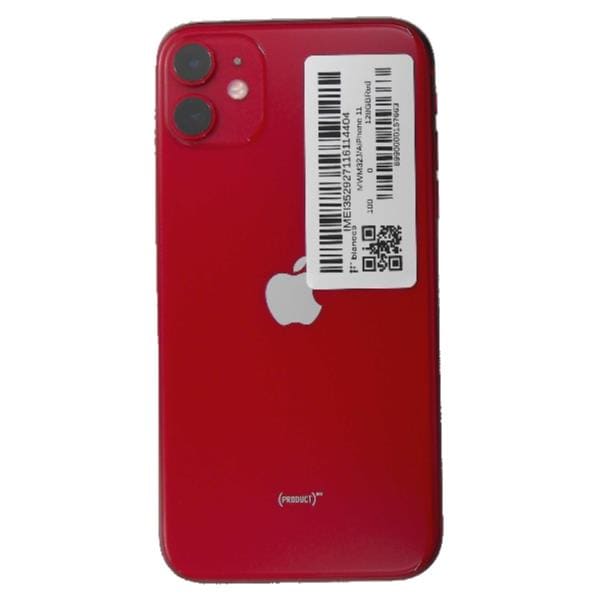 iPhone 11 128GB レッド SoftBank ジャンク品 APPLE 【Cランク中古品】 Softbank iPhone 11 128 GB Red MWM32J