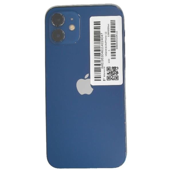 iPhone12 128GB ブルー SIMロック解除済み バッテリー100% APPLE 【Bランク中古品】 SIMロック解除済 Softbank iPhone 12 128 GB