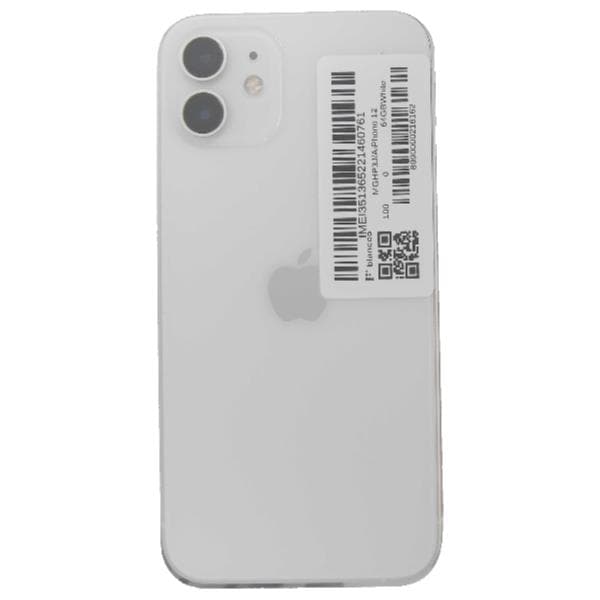 APPLE 【Bランク中古品】 AU iPhone 12 64 GB White MGHP3J