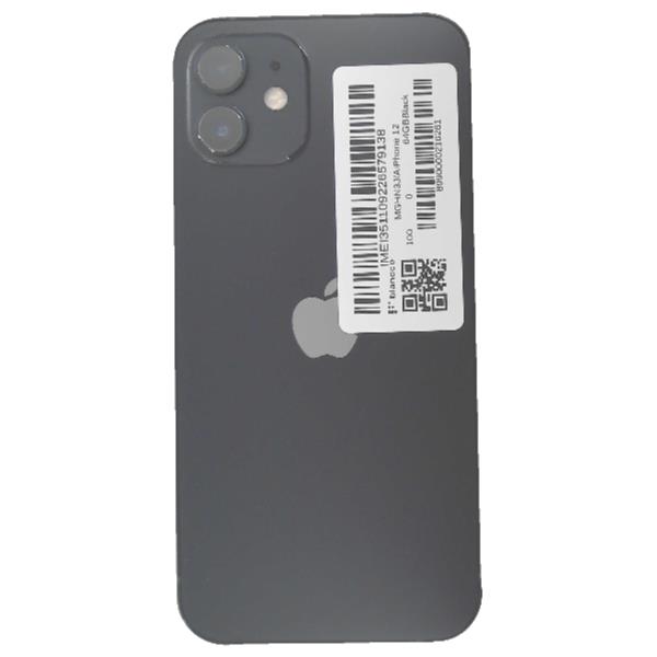 APPLE 【Bランク中古品】 AU iPhone 12 64 GB Black MGHN3J