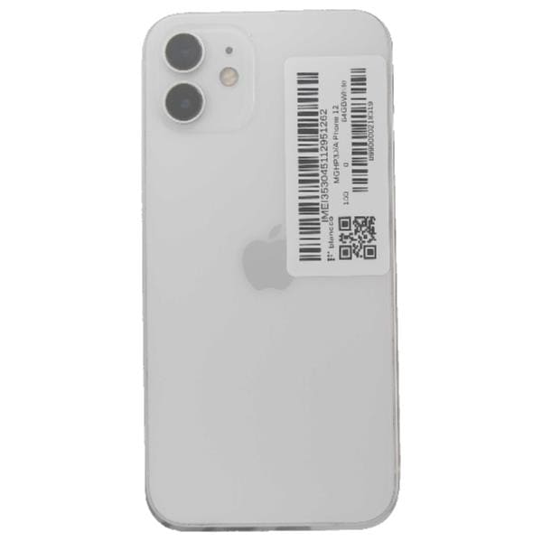 APPLE 【Bランク中古品】 AU iPhone 12 64 GB White MGHP3J