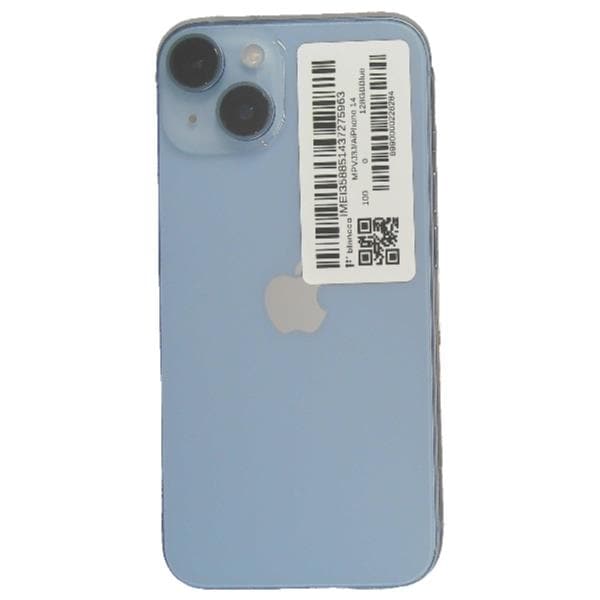 【美品＆新品BT100％】iPhone 14 128GB SIMロック解除済 APPLE 【Bランク中古品】 SIMロック解除済 AU iPhone 14 128 GB Blue