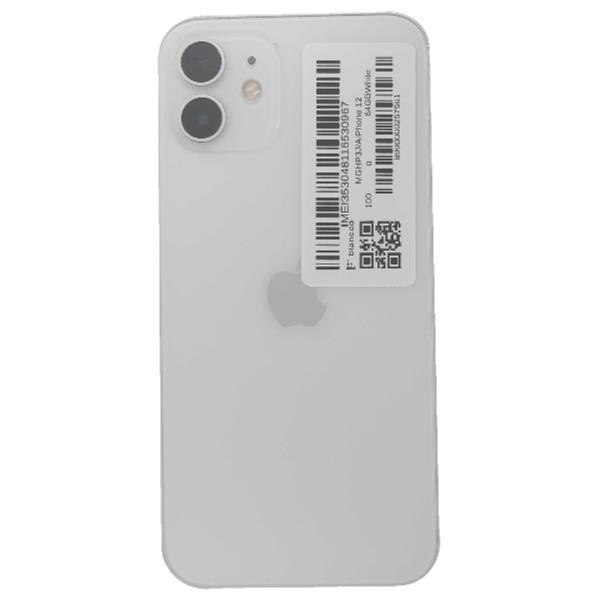 APPLE 【Bランク中古品】 Softbank iPhone 12 64 GB White MGHP3J