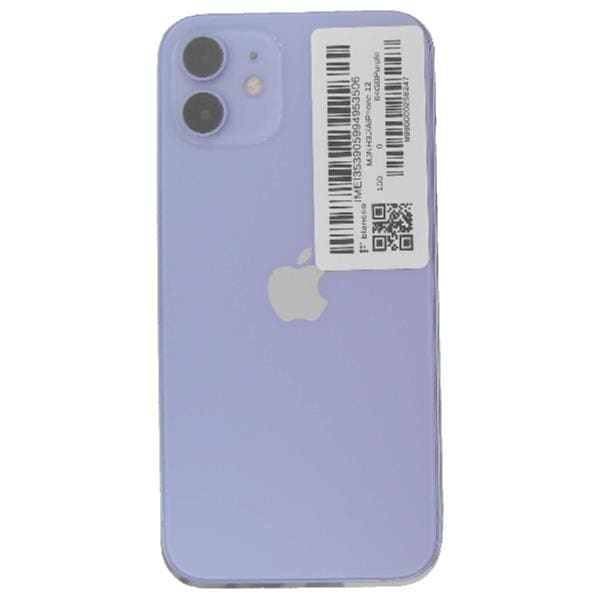 APPLE 【Bランク中古品】 SIMロック解除済 AU iPhone 12 64 GB Purple