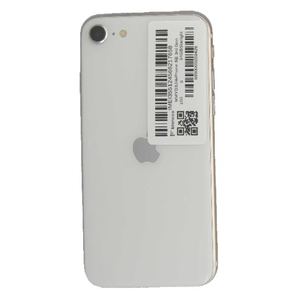中古】Apple SoftBank 【SIMフリー】 iPhone SE（第3世代） 64GB 