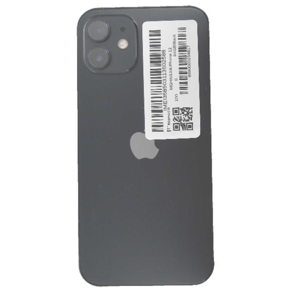 APPLE 【Cランク中古品】 AU iPhone 12 64 GB Black MGHN3J