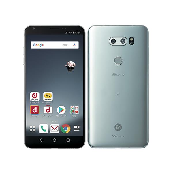 0 【Bランク中古品】 DOCOMO V30+ 128 GB Cloud Silver D-L-01K