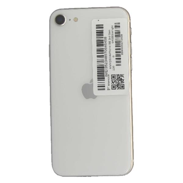 APPLE 【Bランク中古品】 SIMロック解除済 AU iPhone SE 3rd Gen 64 GB