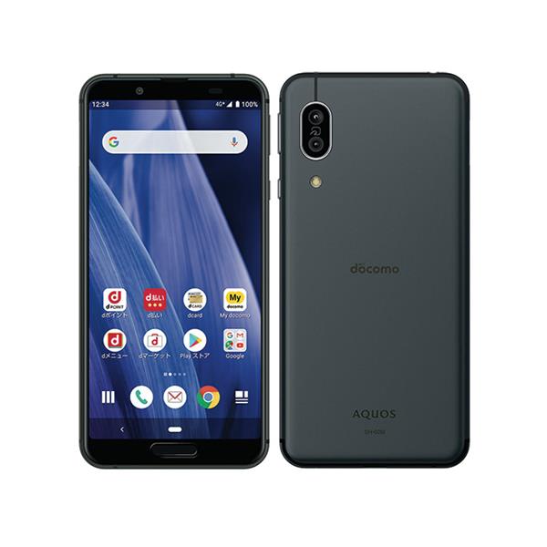 SHARP 【Bランク中古品】 DOCOMO AQUOS sense3 SH-02M 64 GB ブラック
