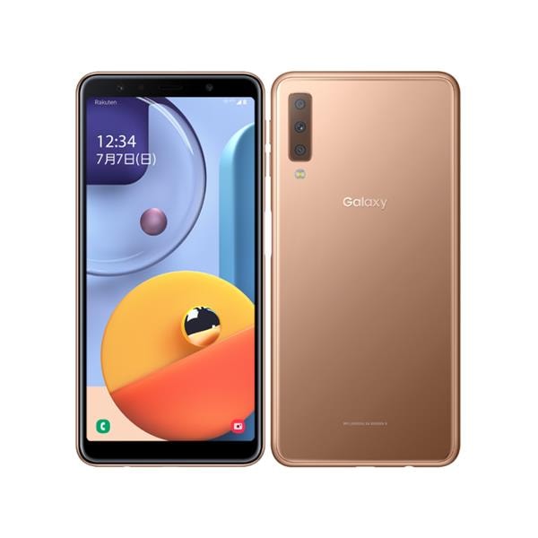 SAMSUNG 【Bランク中古品】 SIMロック解除済 楽天 Galaxy A7 64 GB