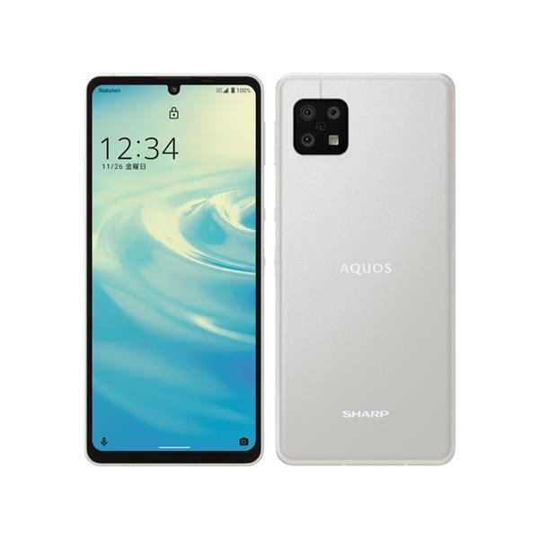 SHARP 【ジャンク品】 SIMロック解除済 楽天 AQUOS sense6 64 GB