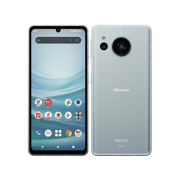 ④ 美品　AQUOS sense7 128GB シルバー SHARP 【Cランク中古品】 SIMロック解除済 DOCOMO AQUOS sense7 128 GB